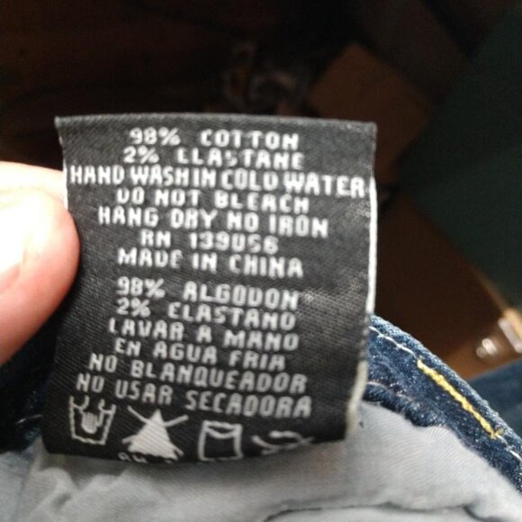 Women's Grace Easy Fit Jeans Floral Embroidery pockets Size 28-Embellished - Picture 13 of 13